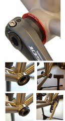 PressFit 30 Adapter for 24mm Spindle Cranks