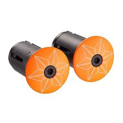 Handlebar Plugs Neon Orange